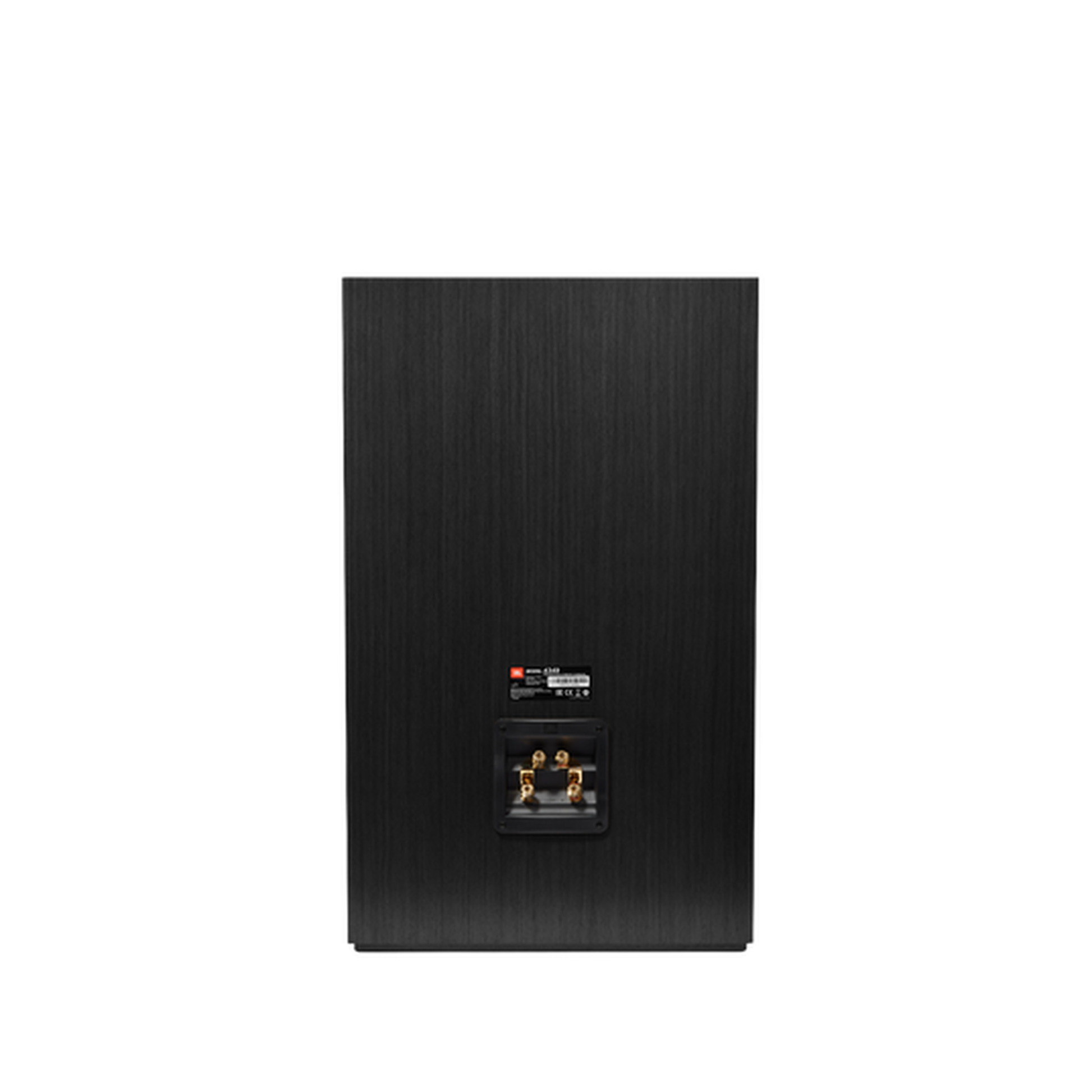 JBL 4349 Studio Monitor schwarz Rückansicht mit Anschlussterminal