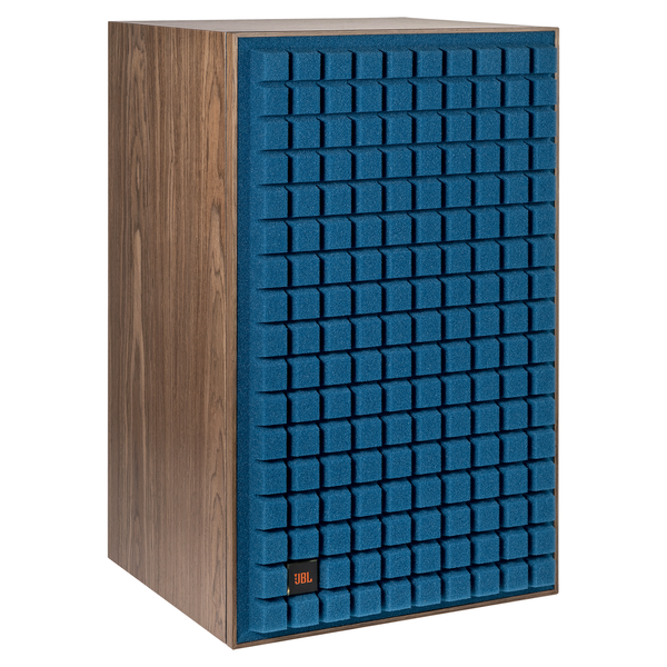 JBL L100 Classic MKII Regallautsprecher blau Schrägansicht