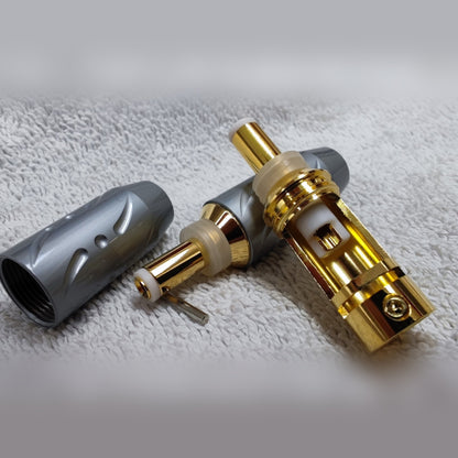 KECES Premium DC-Kabel, 5,5/2,5 mm beidseitig – Stecker-Detailansicht