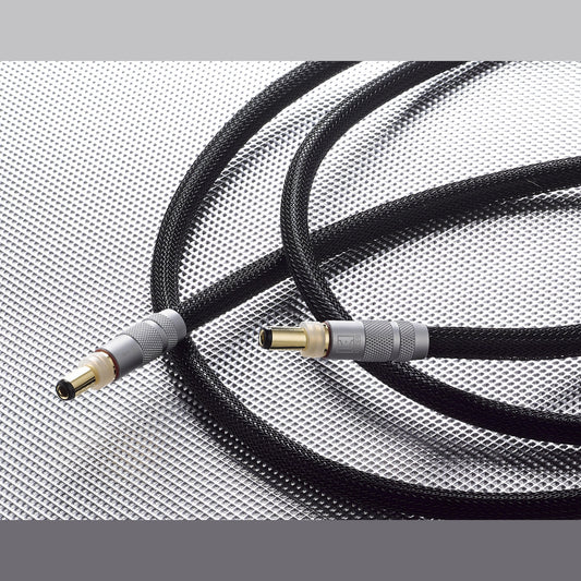 KECES Valentina 2 DC-Kabel Produktansicht mit vergoldeten DC-Steckern