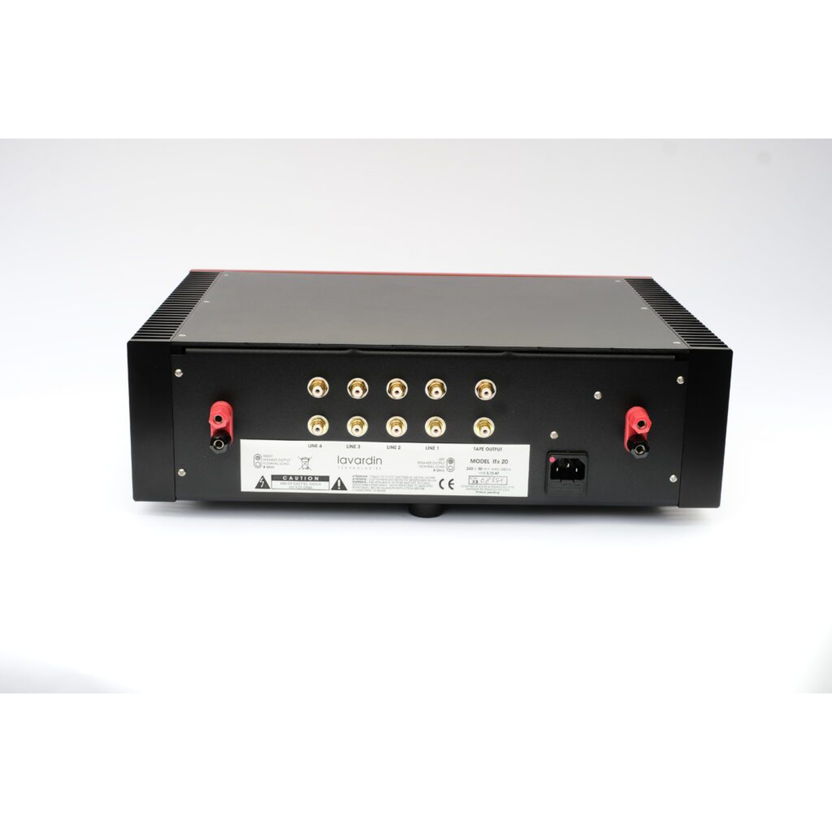 Lavardin ITx 20 Vollverstärker Rückansicht