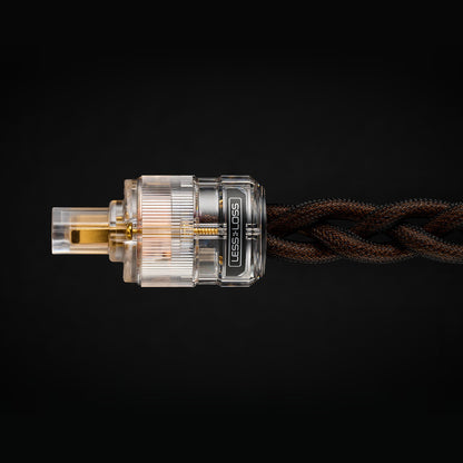 LessLoss C-MARC Classic Netzkabel Detailansicht IEC-Gerätestecker C13