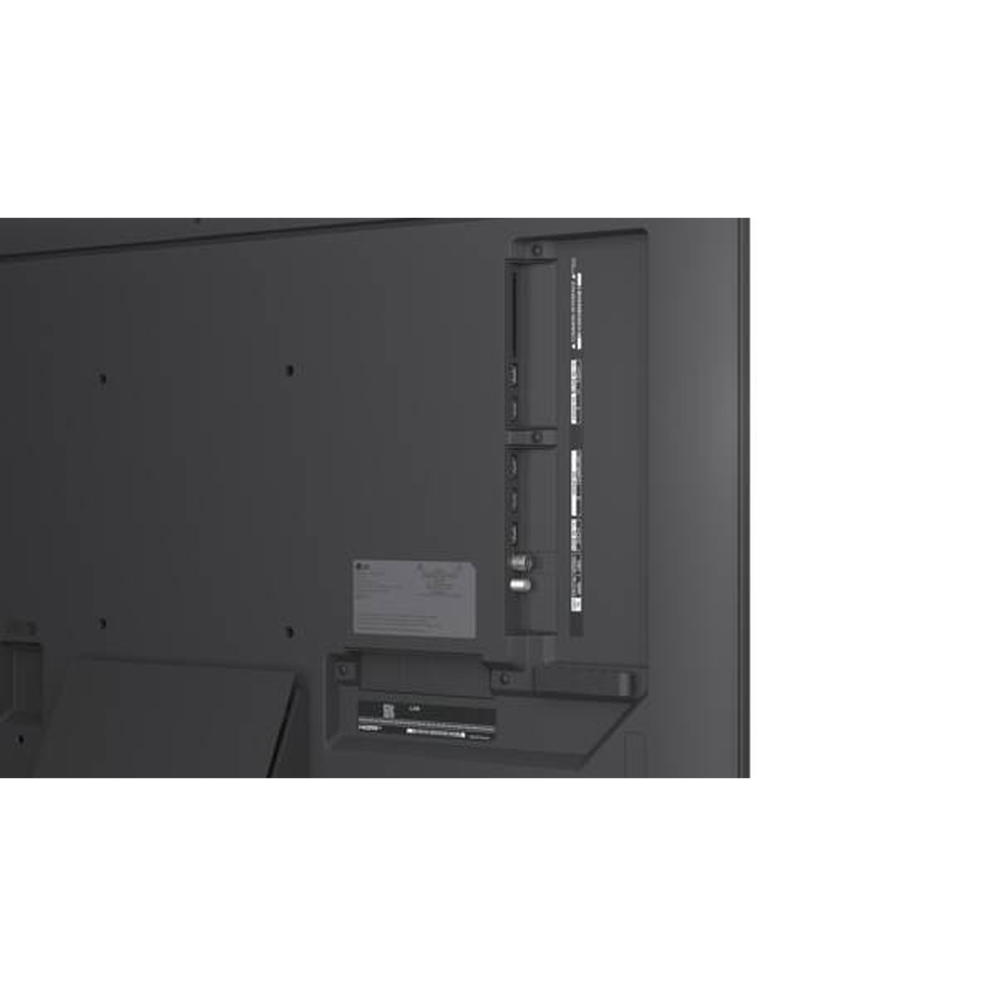 LG 43QNED87B6A QNED-Fernseher Anschlussfeld