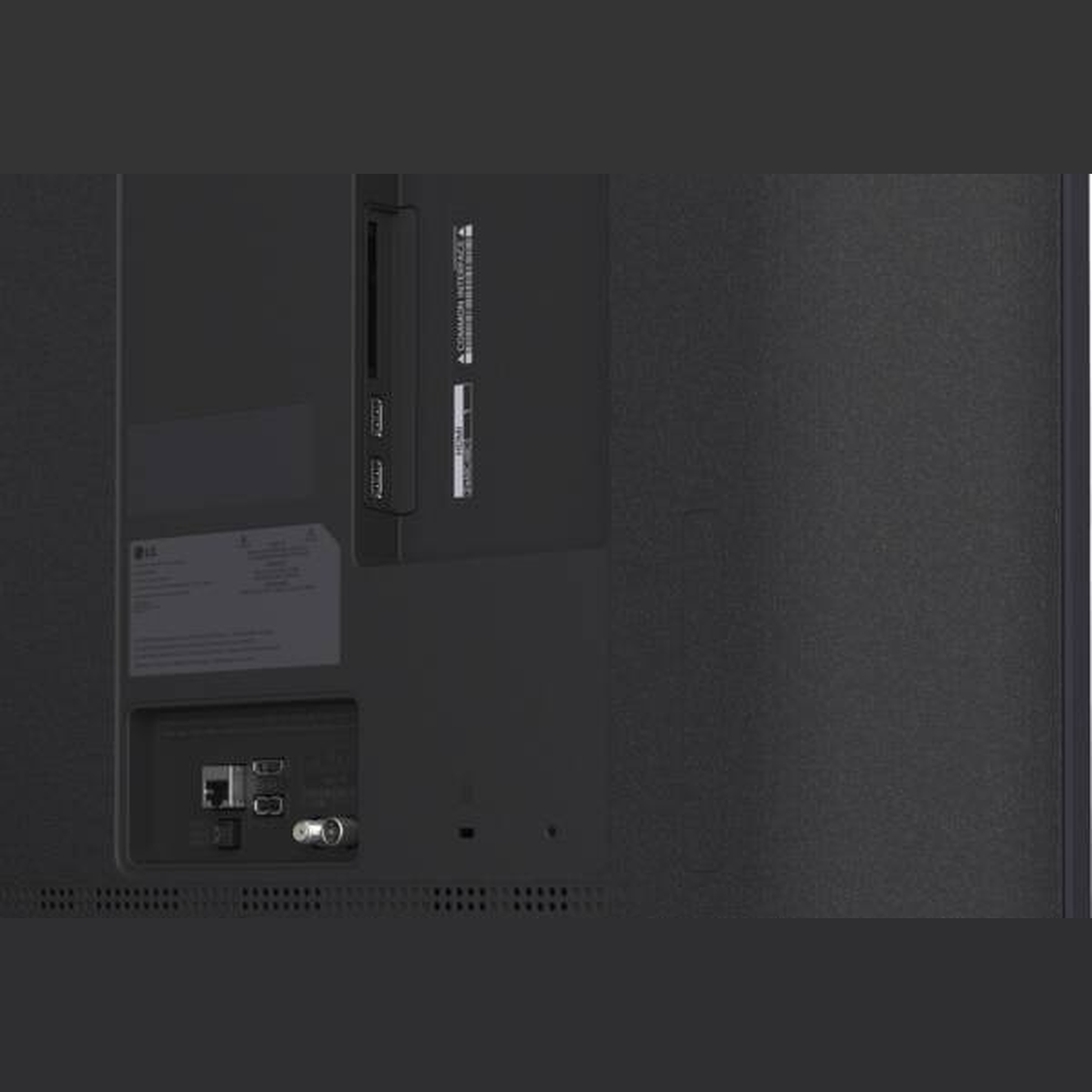 LG 86MRGB88B9B Mini-RGB-Fernseher Anschlussfeld