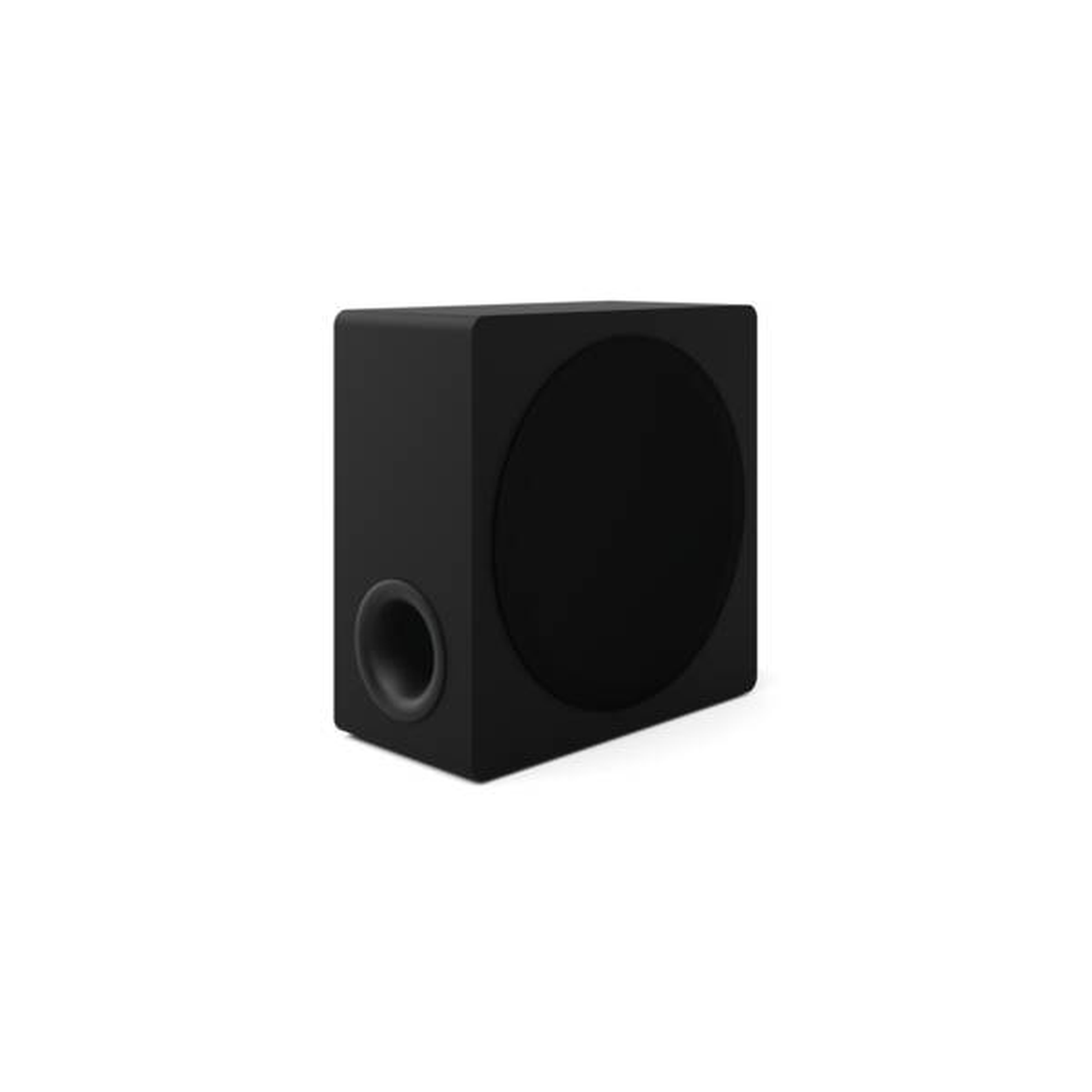 LG DS95TR Soundbar Frontansicht des Subwoofers