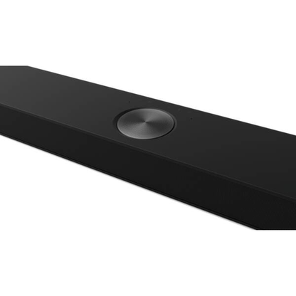 LG DS95TR Soundbar Detailansicht Up-Firing-Lautsprecher auf der Oberseite