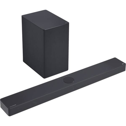 LG DSC9S Soundbar Lieferumfang mit Subwoofer