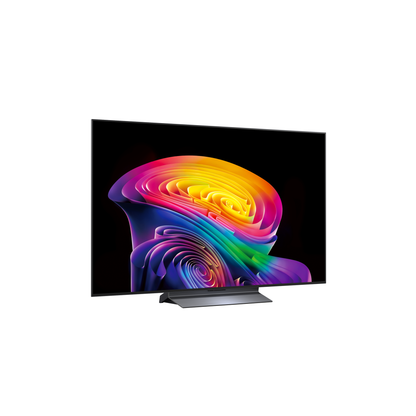 LG OLED55C69LB OLED-Fernseher Schraegansicht