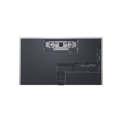 LG OLED55G67LW OLED-Fernseher Rueckansicht mit Wandhalterung