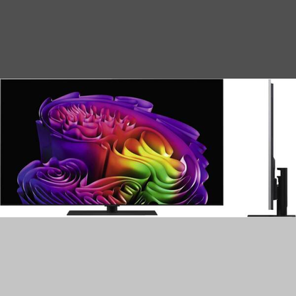 LG OLED55G69LS OLED-Fernseher Frontansicht mit Seitenprofil