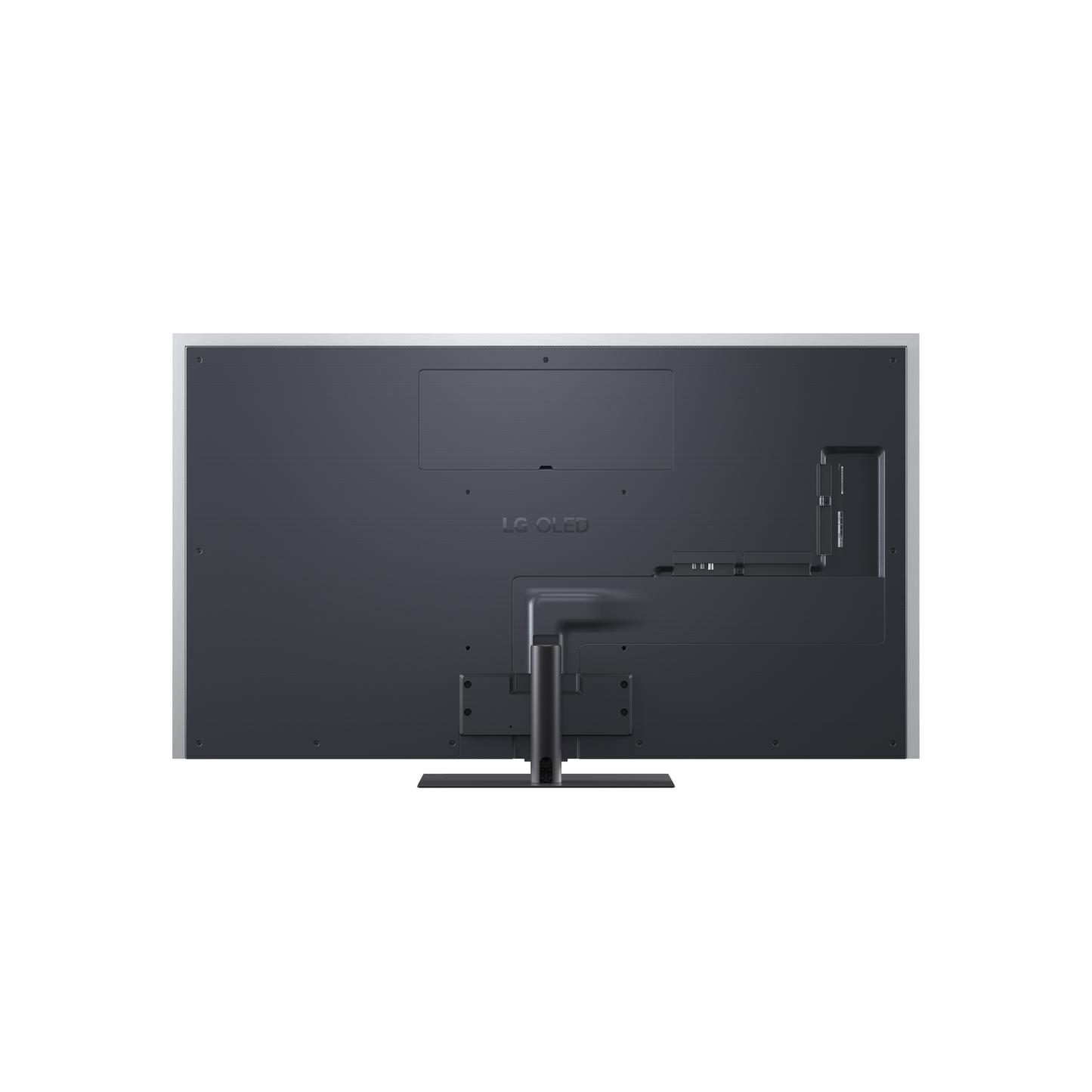 LG OLED65G69LS OLED-Fernseher Rueckansicht mit Standfuss