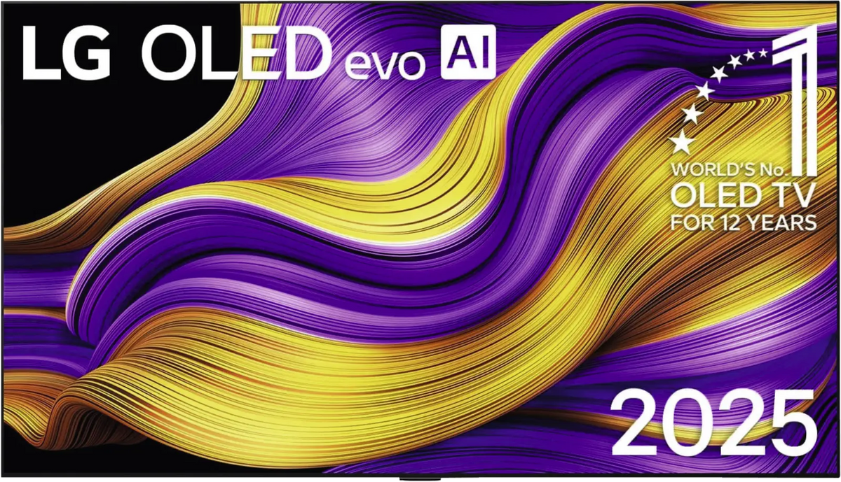 LG OLED77G57LW OLED Fernseher Frontansicht