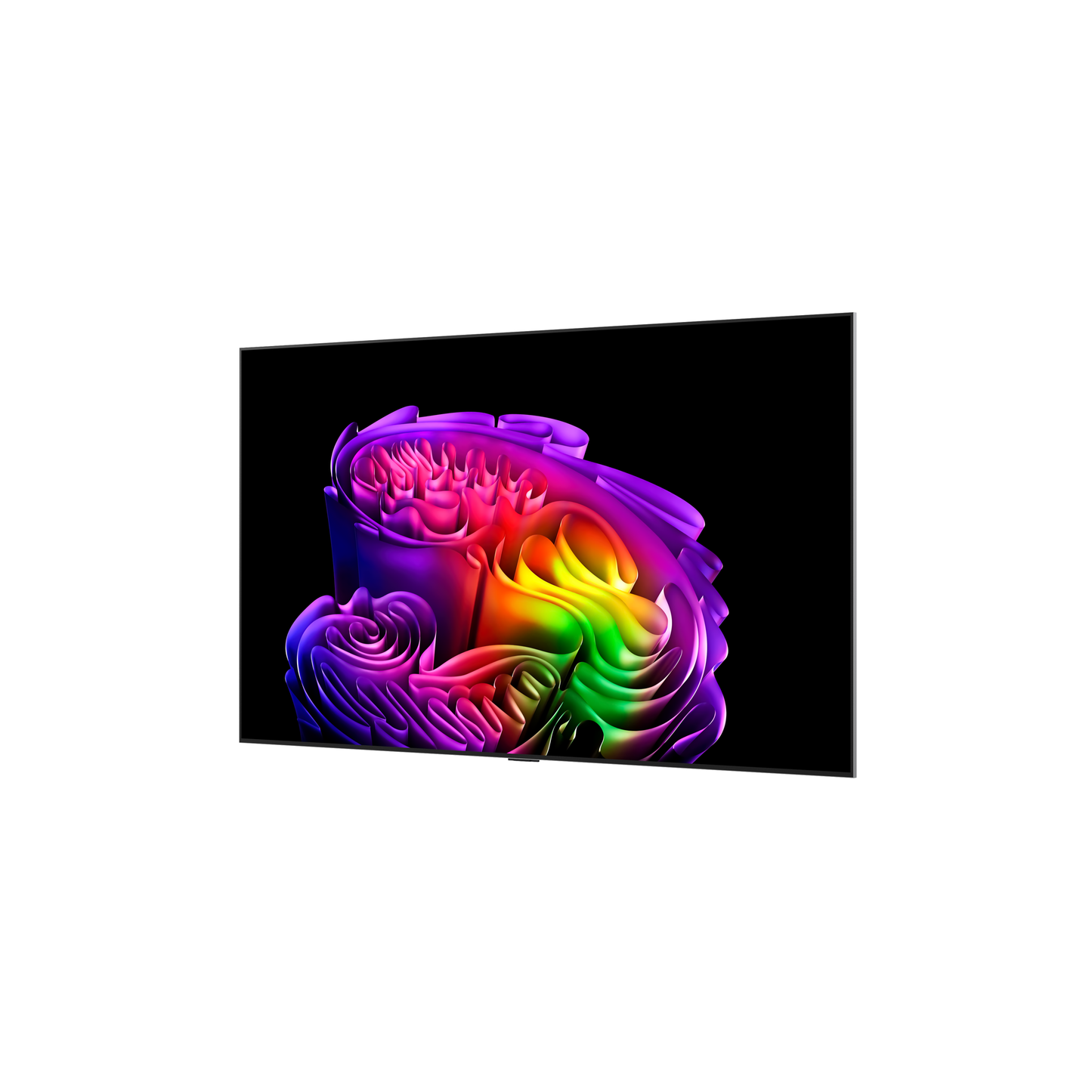 LG OLED77G67LW OLED Fernseher Schraegansicht