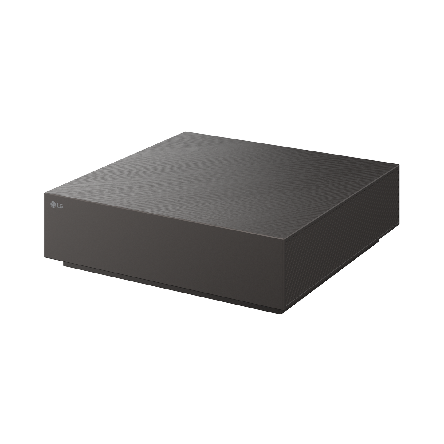 LG OLED77W69LA OLED Fernseher AV-Box Schraegansicht