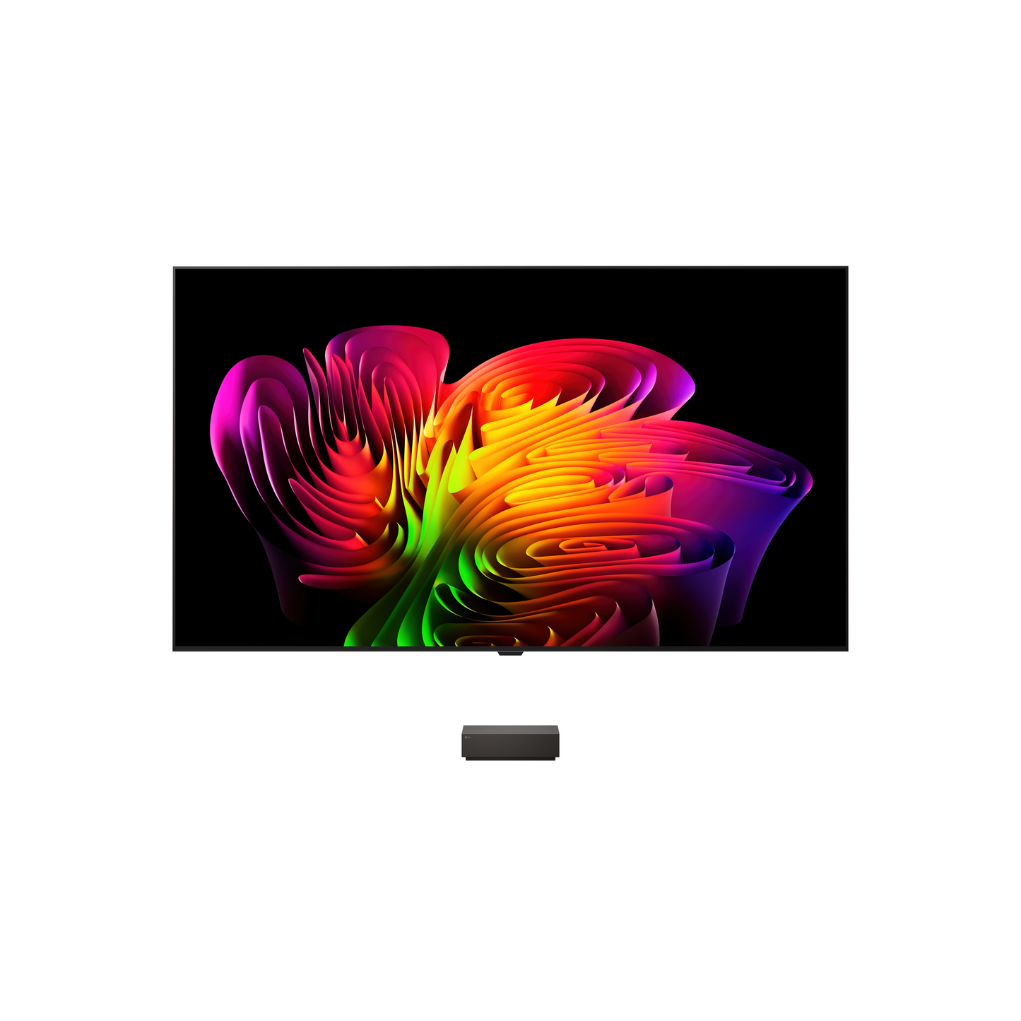 LG OLED77W69LA OLED Fernseher Lieferumfang mit separater AV-Box