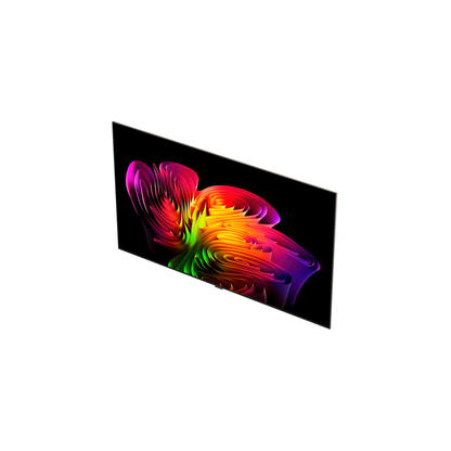LG OLED77W69LA OLED Fernseher Schraegansicht