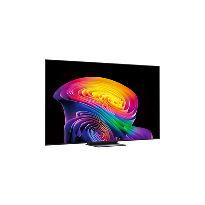 LG OLED83C69LB OLED Fernseher Schraegansicht