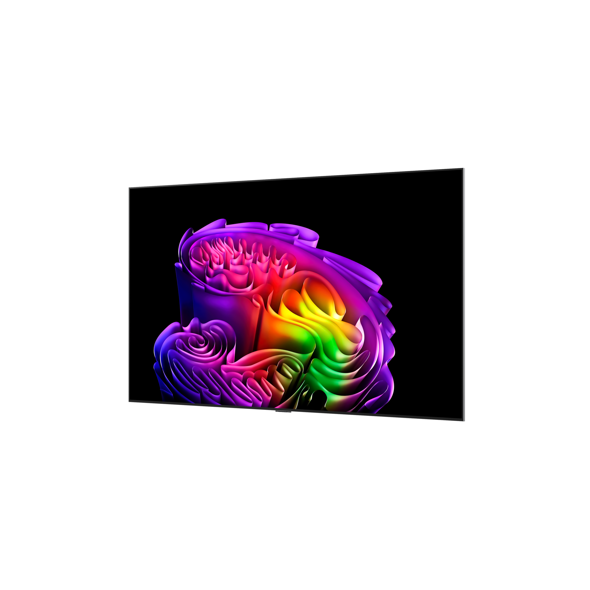 LG OLED83G67LW OLED Fernseher Schraegansicht