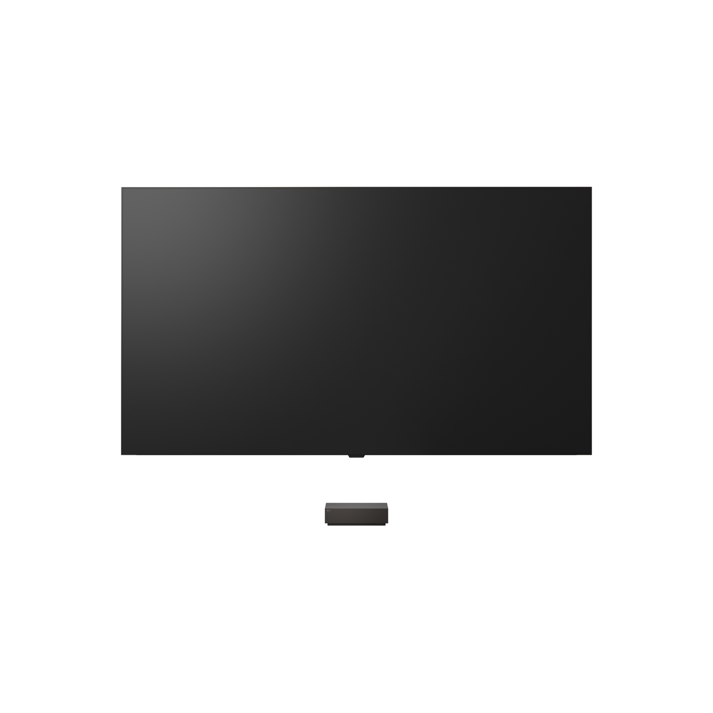 LG OLED83W69LA OLED Fernseher Lieferumfang mit separater AV-Box