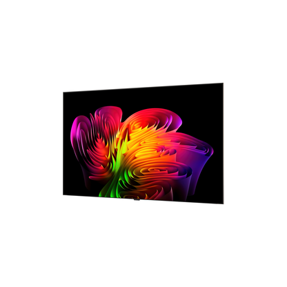 LG OLED83W69LA OLED Fernseher Schraegansicht