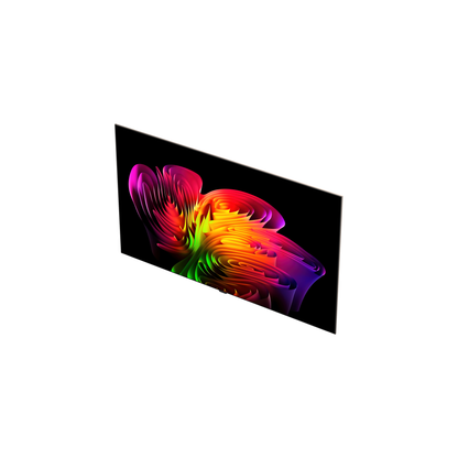 LG OLED83W69LA OLED Fernseher Schraegansicht
