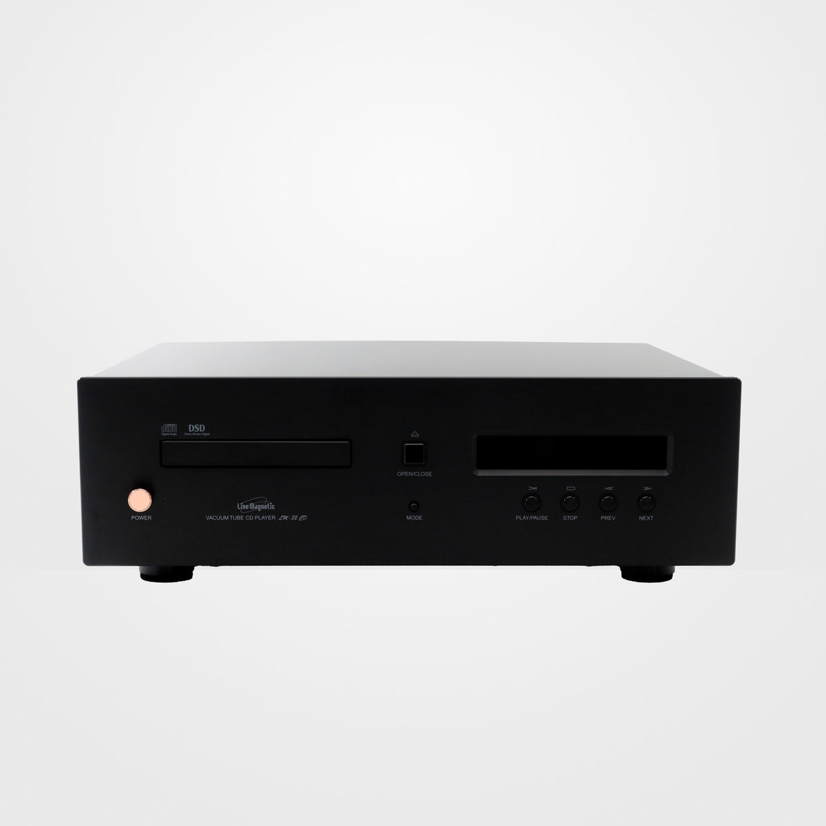 Line Magnetic LM-32CD Röhren-CD-Player Frontansicht