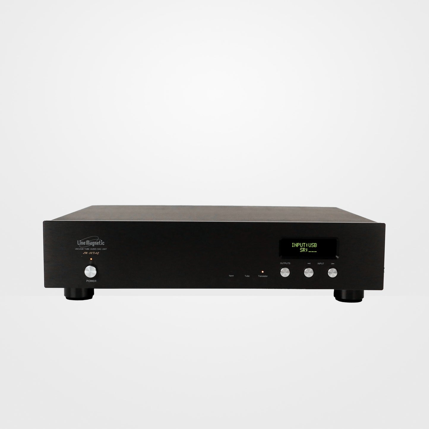 Line Magnetic LM-32DAC Röhren-DAC Frontansicht
