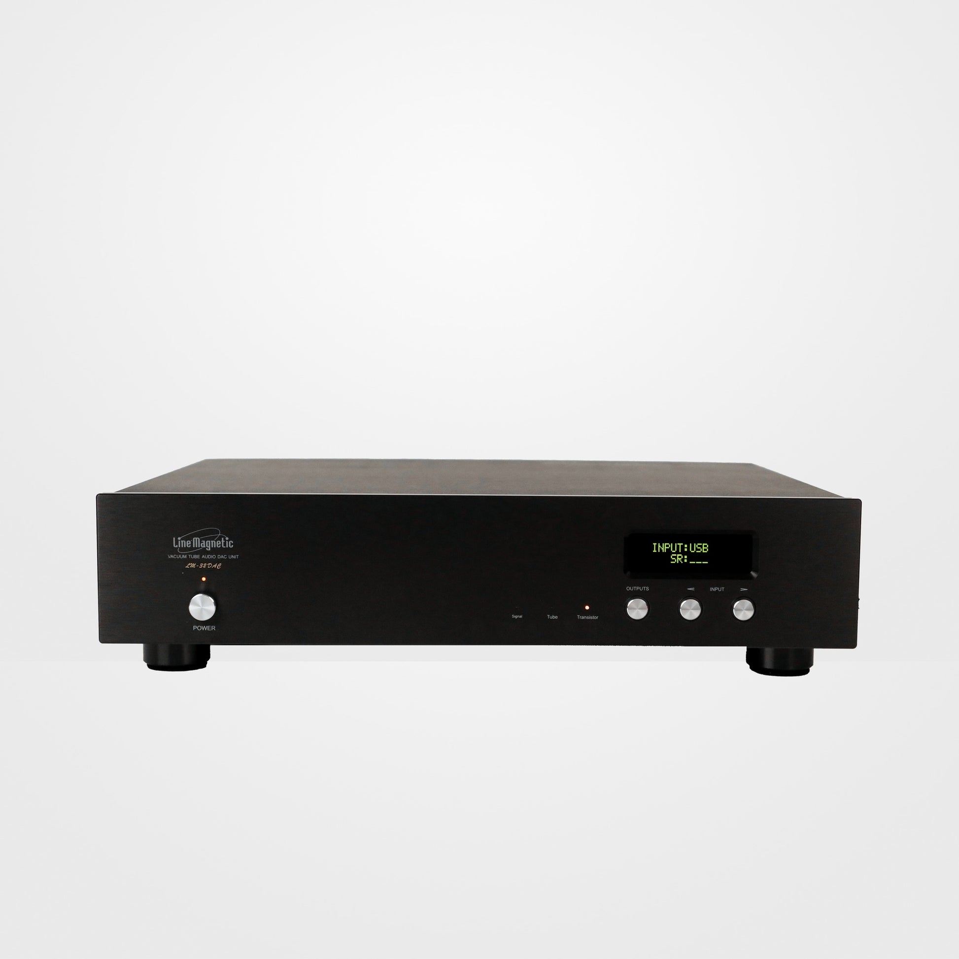 Line Magnetic LM-32DAC Röhren-DAC Frontansicht