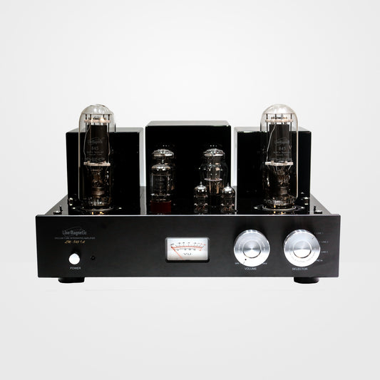 Line Magnetic LM-845IA Röhren-Vollverstärker Frontansicht