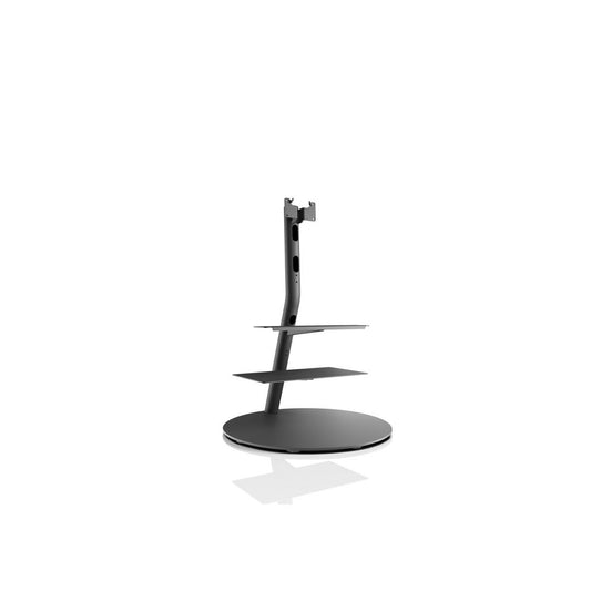Loewe Floor Stand Flex TV-Ständer basalt grey flexibel drehbar Seitenansicht