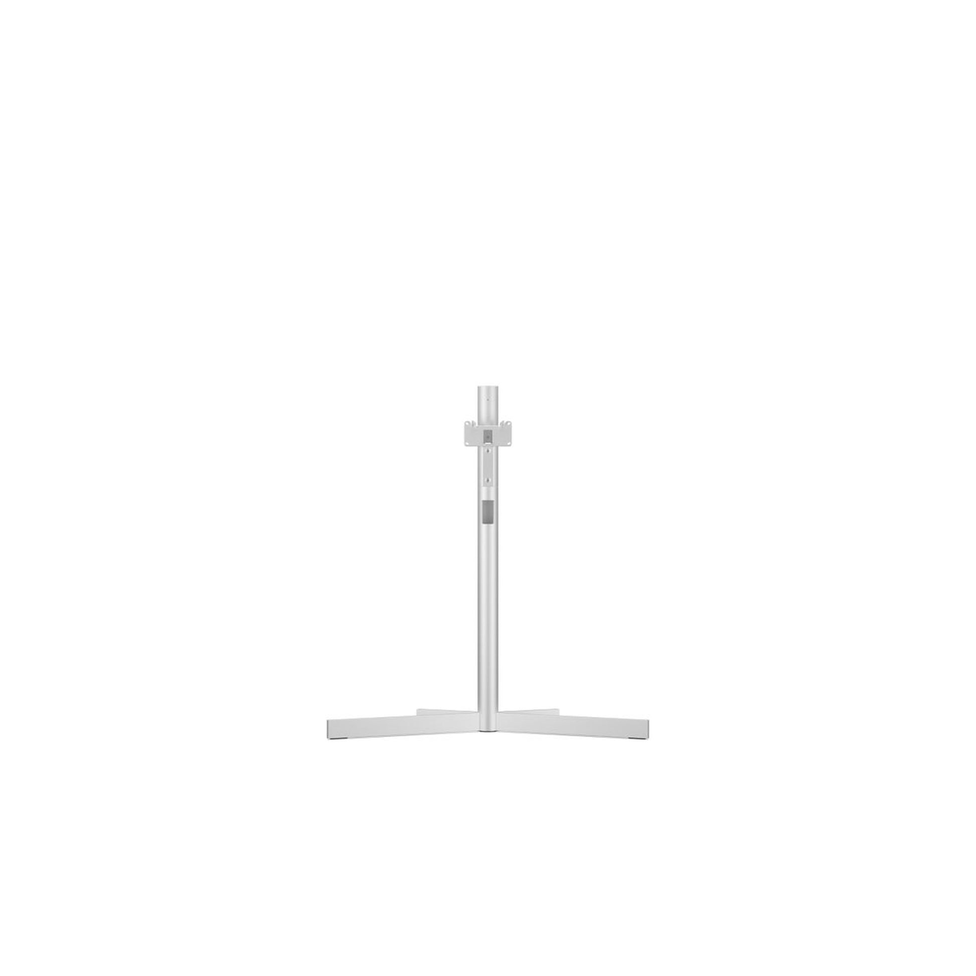 Loewe Floor Stand Motor Stellar 42-55 TV-Ständer alu silver motorisiert Frontansicht