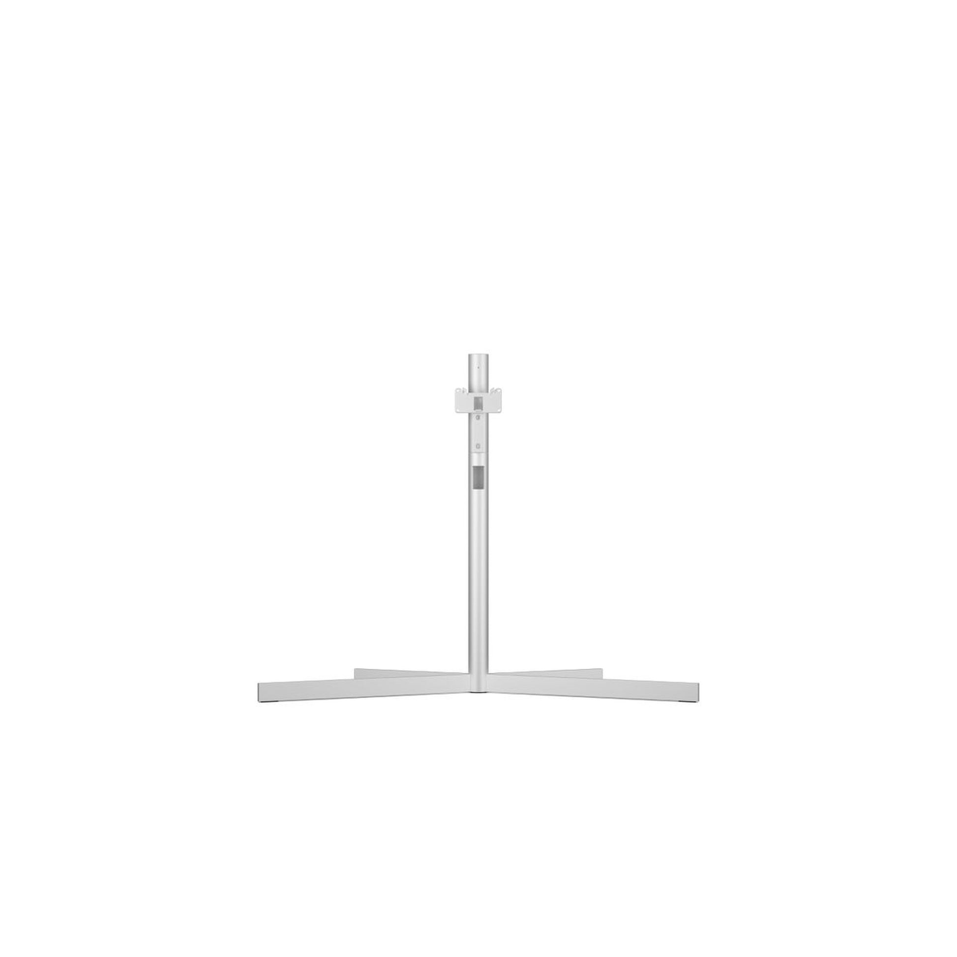 Loewe Floor Stand Motor Stellar 65 TV-Ständer alu silver motorisiert Frontansicht