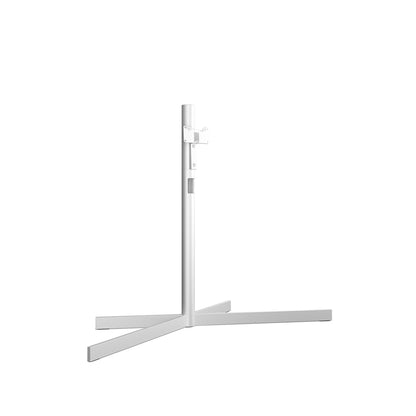 Loewe Floor Stand Motor Stellar 65 TV-Ständer alu silver motorisiert Seitenansicht
