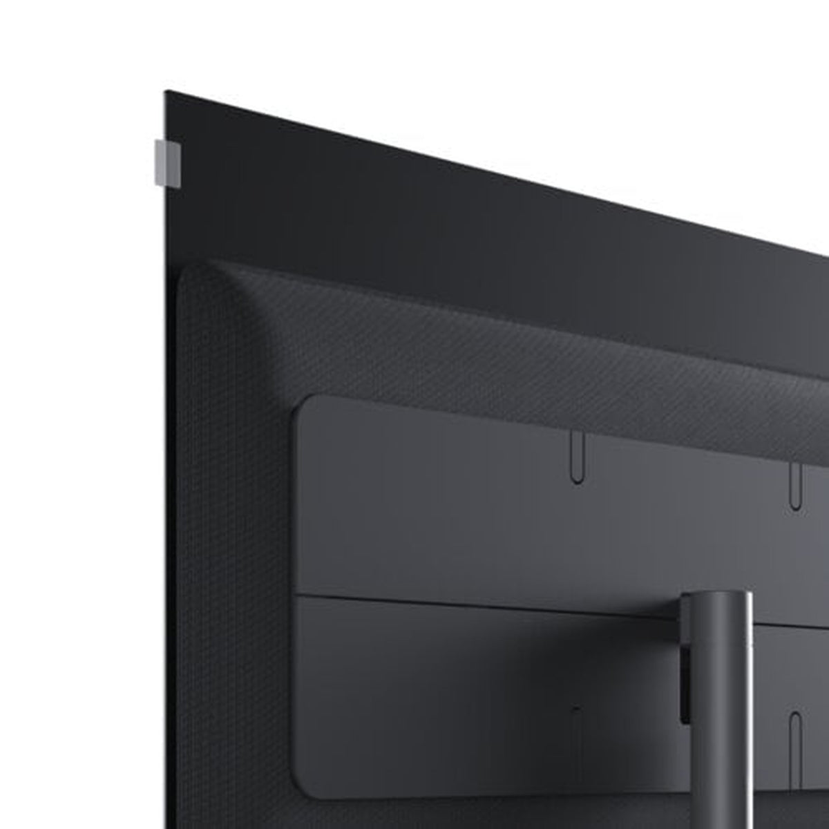 Loewe inspire 48 dr+ OLED-Fernseher Detailansicht Standfuss, Basalt Grey