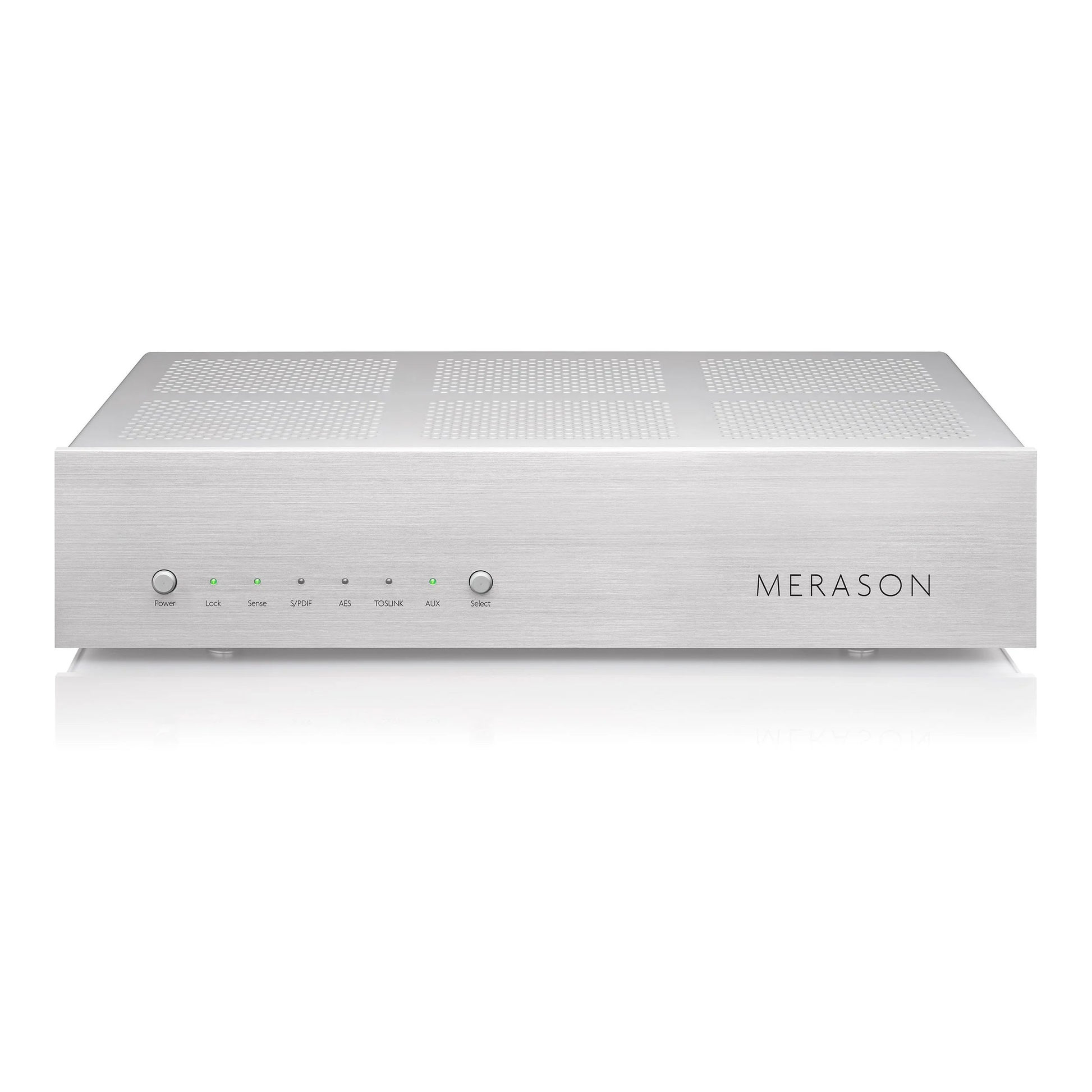 Merason DAC 1 Mk II D/A-Wandler Silber Frontansicht