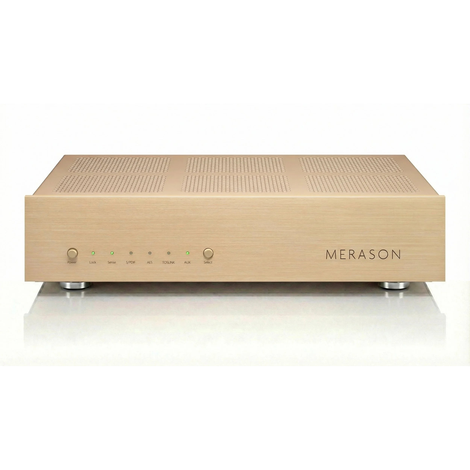Merason DAC 2 D/A-Wandler Cider Frontansicht
