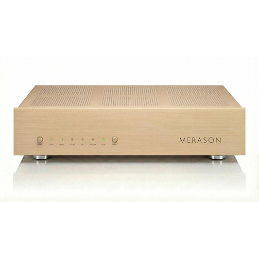 Merason DAC 2 D/A-Wandler Cider Frontansicht
