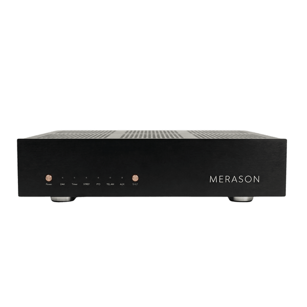 Merason DAC 2 D/A-Wandler Schwarz Frontansicht