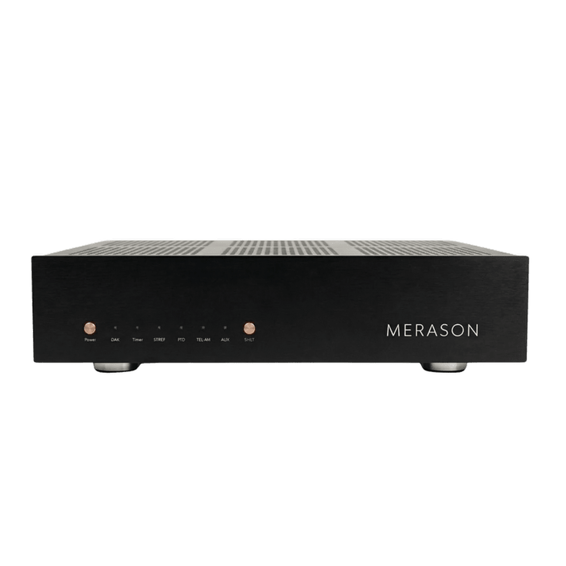 Merason DAC 2 D/A-Wandler Schwarz Frontansicht