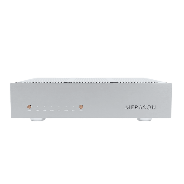 Merason DAC 2 D/A-Wandler Silber Frontansicht