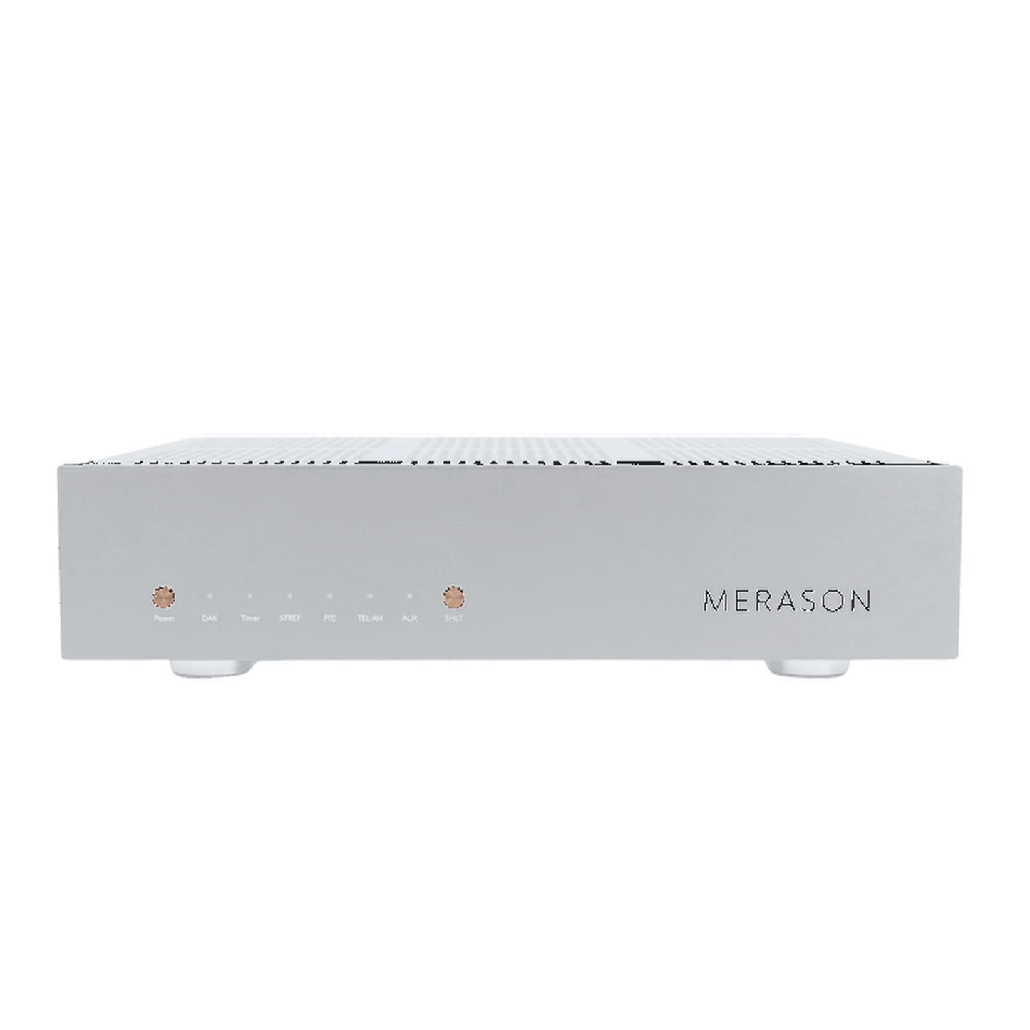 Merason DAC 2 D/A-Wandler Silber Frontansicht