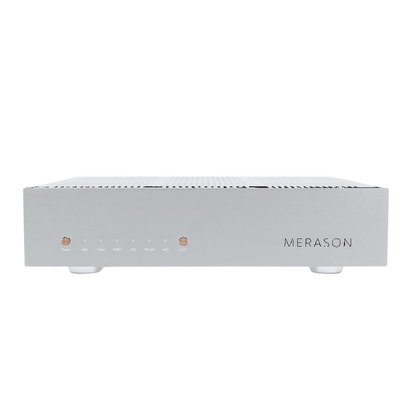 Merason DAC 2 D/A-Wandler Silber Frontansicht