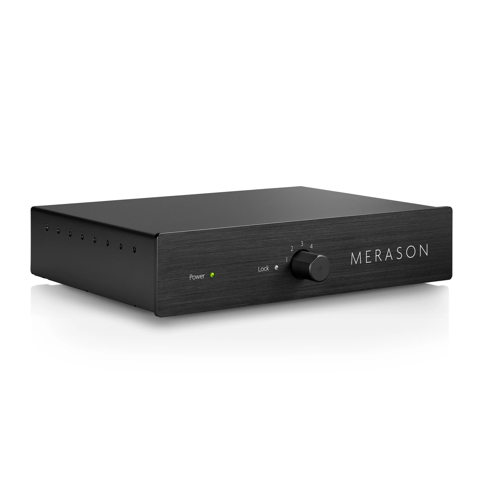 Merason frérot D/A-Wandler Schwarz Schrägansicht
