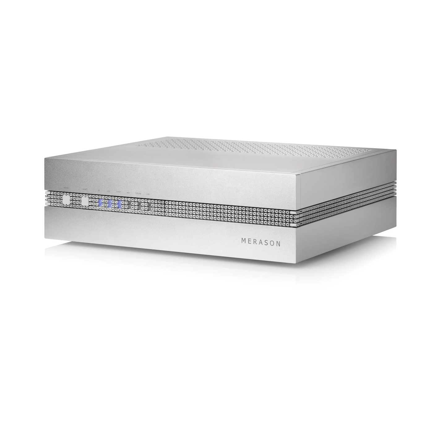 Merason Mountain DAC D/A-Wandler Silber Seitenansicht