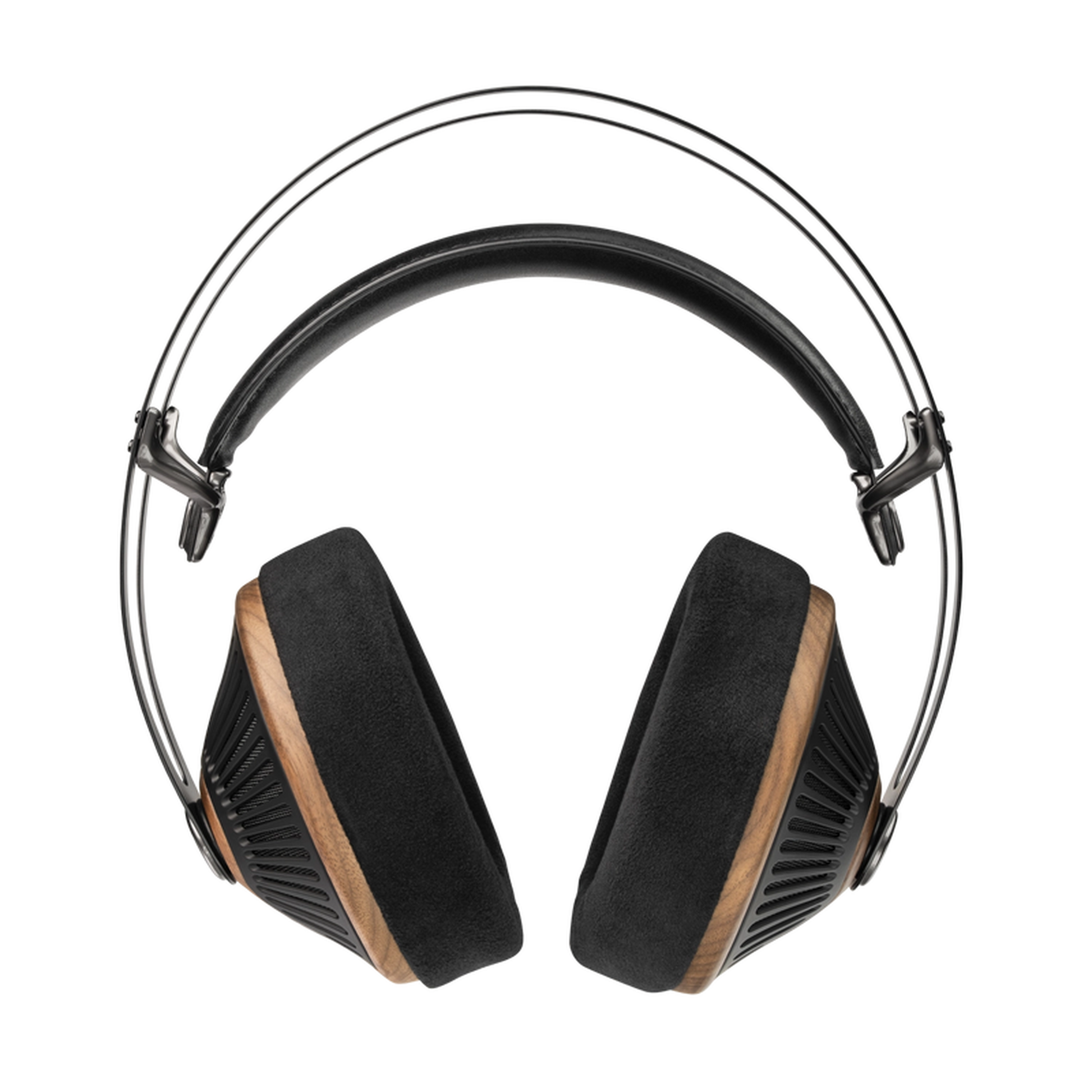 Meze Audio 105 Silva Over-Ear-Kopfhörer Rückansicht mit Velours-Ohrpolstern