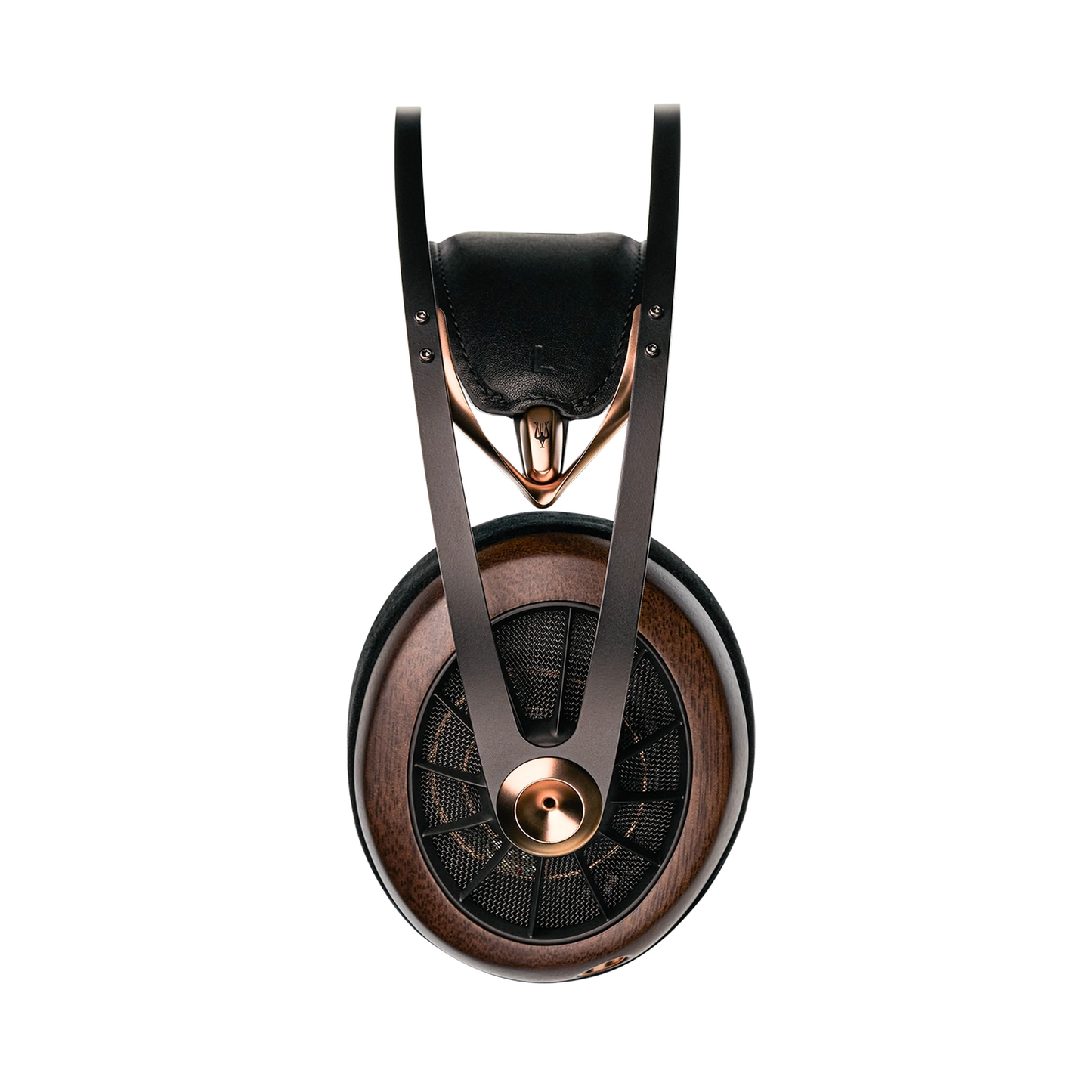 Meze Audio 109 PRO Over-Ear-Kopfhörer Frontansicht mit Kupferakzent und offenem Gitter