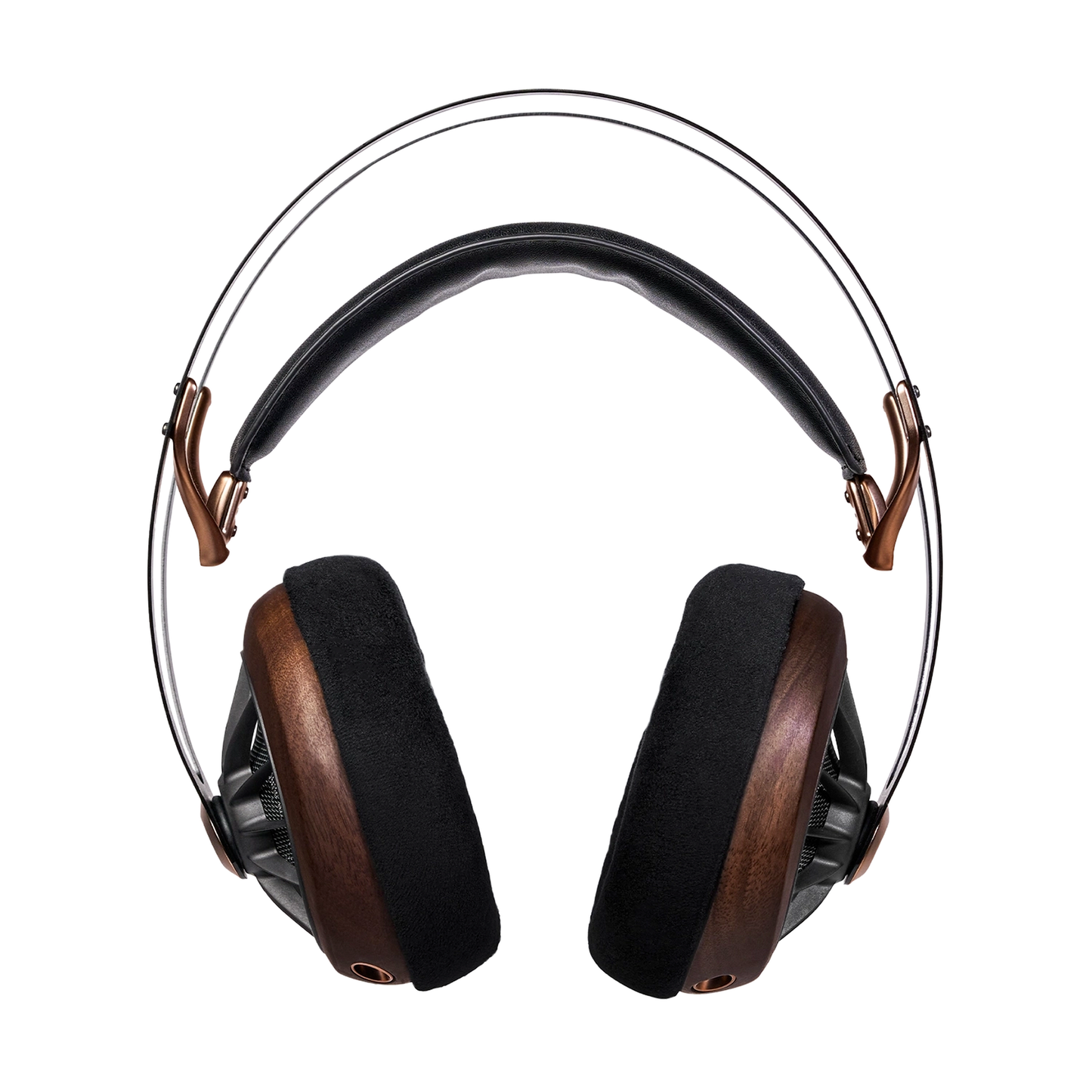 Meze Audio 109 PRO Over-Ear-Kopfhörer Rückansicht mit Velours-Ohrpolstern