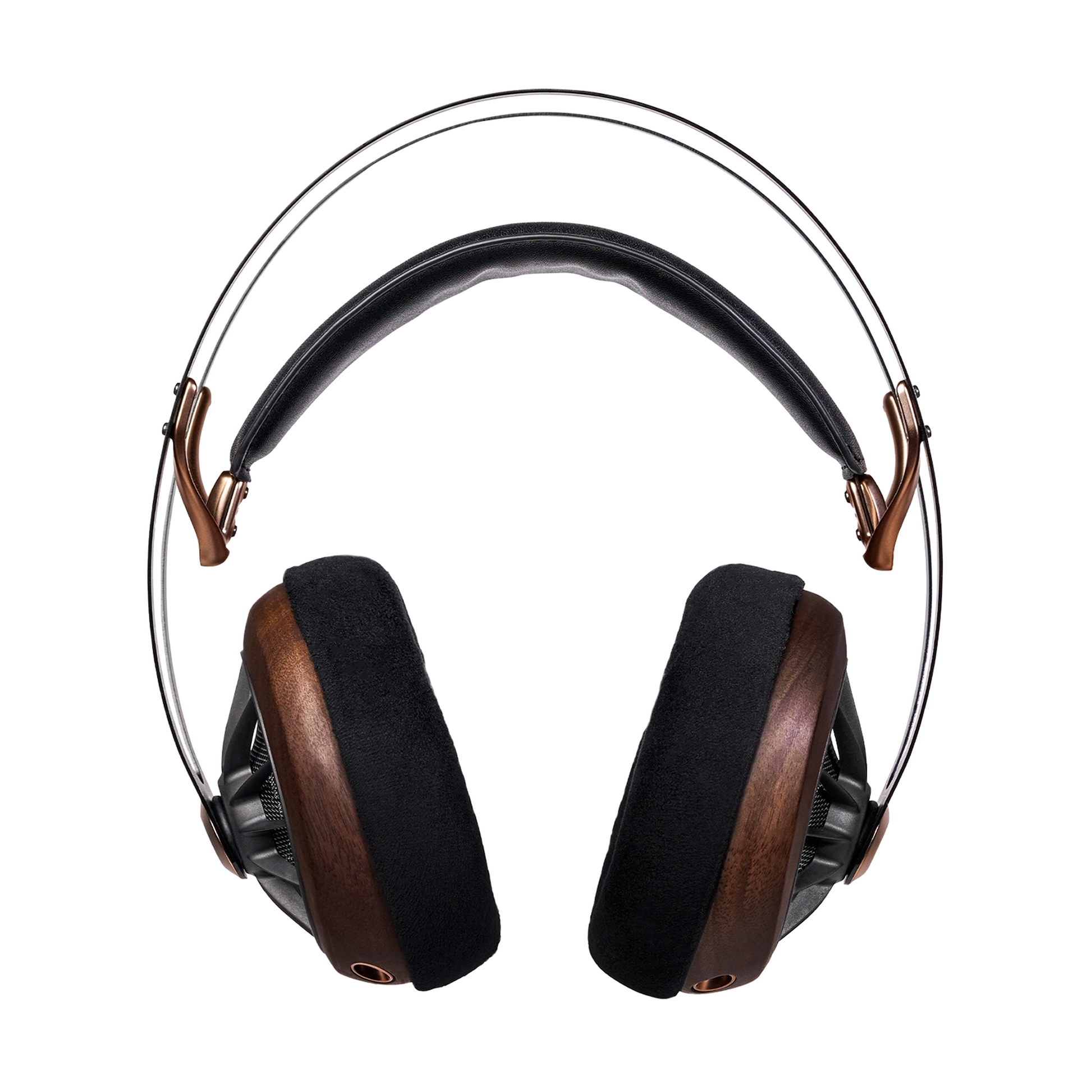 Meze Audio 109 PRO Over-Ear-Kopfhörer Rückansicht mit Velours-Ohrpolstern