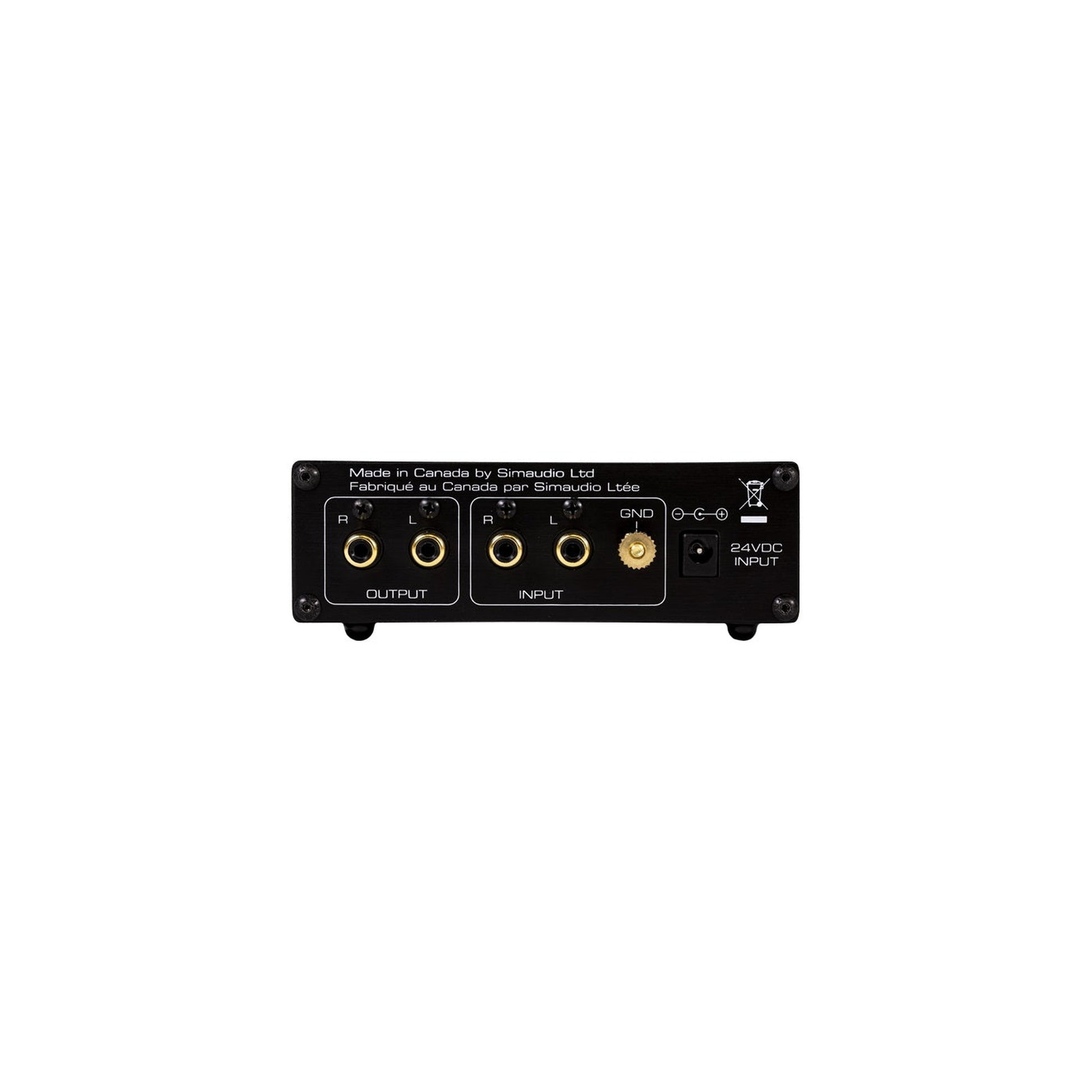 MOON 110LP V2 Phono-Vorverstärker Rückansicht
