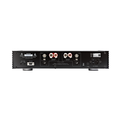 MOON 330A Stereo-Endstufe Rückansicht – Vorführmodell des HiFi-Sets 390 + 330A